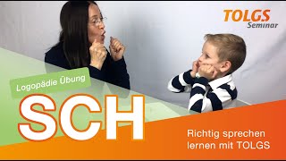 Logopädie Übung für Kinder – Lautbildung SCH [upl. by Emanuel]