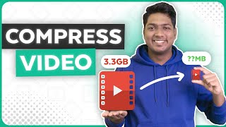 How To Compress Video File Without Losing Quality  Best Video Compression software [upl. by Favata]