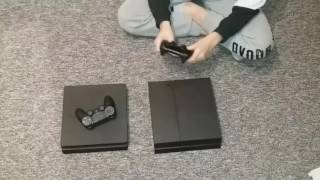 الفرق بين ps4 و ps4 slim [upl. by Leahcimdivad]