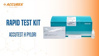 AccuTest H Pylori Rapid Card Test Kit  H Pylori test  Rapid Test  H Pylori Meaning  Accurex [upl. by Yorker]