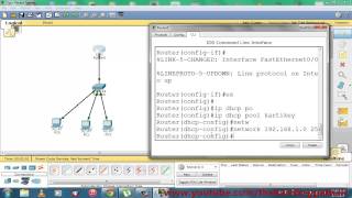 DHCP on Cisco Router CCNA tutorial hindi [upl. by Ehc]