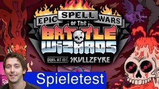 Epic Spell Wars of the Battle Wizards Duel at Mt Skullzfyre  Anleitung amp Rezension  SpieLama [upl. by Yztim]