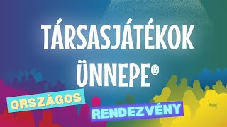 Társasjátékok ünnepe🎉🥳 TJÜ 2024 [upl. by Nylirret]