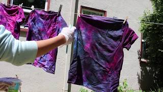 DIY Galaxy Tie Dye [upl. by Auhsoj]