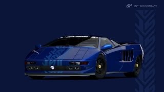 Gran Turismo 6  Cizeta V16T 15th Anniversary Edition  HD 1080p [upl. by Johen778]