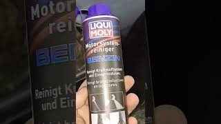 Заливаем присадку для топлива в бак LIQUI MOLY BENZIN automobile mechanic [upl. by Asilat]