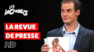 Les Inconnus  La revue de presse  Au secours  Tout va mieux  au Théâtre de Paris [upl. by Wallack]