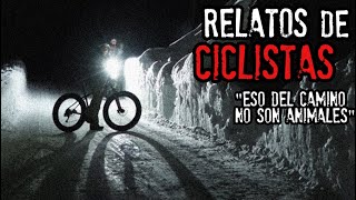 CUANDO VEAS PERSONAS DE BLANCO NO TE DETENGAS  RELATOS DE TERROR DE CICLISTAS  MEGARECOPILACIÓN [upl. by Boyes675]