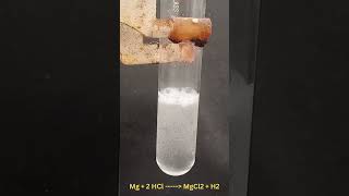 Magnesium  dilute hydrochloric acid [upl. by Brink]