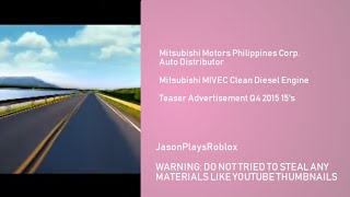 The Mitsubishi MIVEC Clean Diesel Engine  teaser ad in Philippines [upl. by Atalanta688]