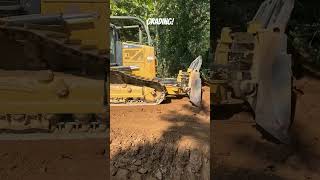 Grading levee road farming construction dozer [upl. by Thynne]