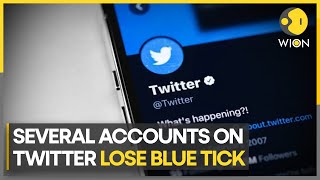 Many highprofile users LOSE verification symbol on Twitter  Latest News  English News  WION [upl. by Atazroglam]