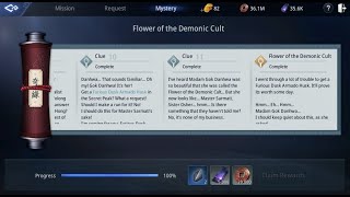 Mir4  How To Unlock 5th Scroll Of Myriad Needle Complete Mystery  Flower Of The Demonic Cult [upl. by Trevlac693]