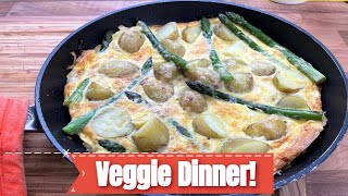 Whip Up A delicious Vegetarian Frittata In Minutes [upl. by Enyad]