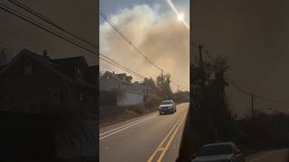 New Jersey Wildfire November 9 2024 newjersey shortsvideo short [upl. by Lina]