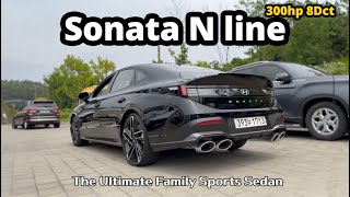 2024 Hyundai Sonata N Line 25L Turbo More Than Just a Big Elantra N [upl. by Southard]