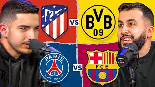 PSG 23 BARCELONA amp ATLETICO MADRID 21 DORTMUND  SDS LIVE WATCHALONG [upl. by Anahsek]