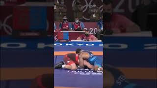 Gable Steveson wins gold for USA Wrestling in Tokyo with greatest comeback ever [upl. by Nymzaj]