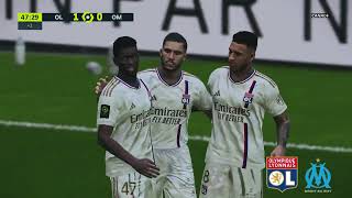 Lyon vs Marseille  Ligue 1 202324  Résumé PES 21 [upl. by Bigford221]