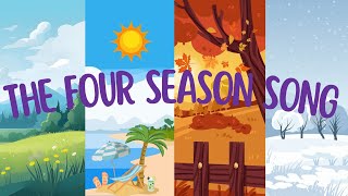 The Four Seasons Song for Kids  Learn Spring Summer Autumn and Winter  Allison Burgers [upl. by Ramsa]