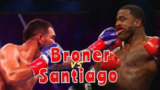 Adrien Broner contra Jovanie Santiago Fullfights highlights [upl. by Ailekahs]