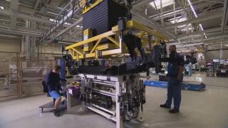 BMW i3 battery assembly line [upl. by Rimidalg]