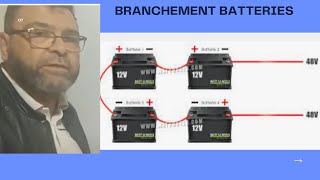 Video N°242 COMMENT BRANCHER LES BATTERIES SOLAIRES [upl. by Hanikehs]