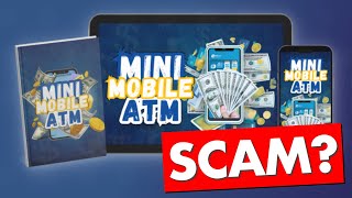 Mini Mobile ATM Review  Legit or Another Scam [upl. by Retniw119]