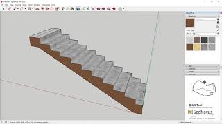 Trimble X7 Scanning and modeling stairs [upl. by Dorcus]