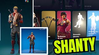 Fortnite Shanty For A Squad NEW Dance Emote Showcase fortnite [upl. by Komsa]