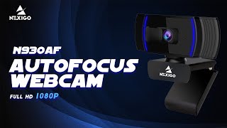 NexiGo 1080P AutoFocus Webcam with Software Control [upl. by Atlee]