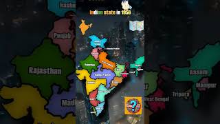 Mapping Indias Evolution A Journey Through its States in 1956 [upl. by Bonnell505]