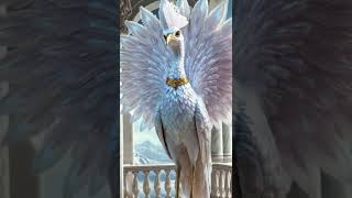 Peacock of the Winter Palace ❄️🏰 shorts shortfeed birds cute nature ai viralvideo trending [upl. by Sigsmond112]