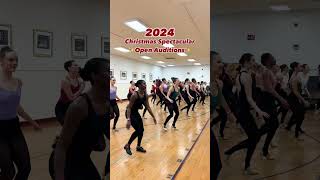 2024 Christmas Spectacular Open Auditions  The Radio City Rockettes [upl. by Wolfe]