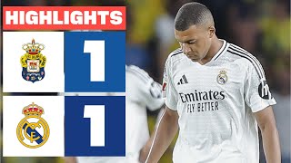 UD LAS PALMAS 1  1 REAL MADRID  RESUMEN LALIGA EA SPORTS [upl. by Sebbie]