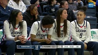 🥰 Azzi Fudd Wears Paige Bueckers Jersey On Senior Night Other Injured UConn Huskies Honor Seniors [upl. by Calondra]