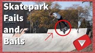 Skatepark Fails Compilation  Wipeout Compilation 2017 TOP 10 VIDEOS [upl. by Naerol]