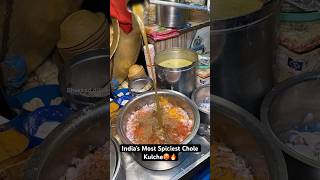 India’s Most Spiciest Chole Kulche🥵😵🔥 Indian Street Food [upl. by Axe]