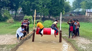 ঘুরন্ত ড্রামে টিকে থাকার একি আজব লড়াই  অসাধারন বিনোদনের খেলায় টিকে থেকে অবাক করা পুরস্কার জিতলো [upl. by Yellac]