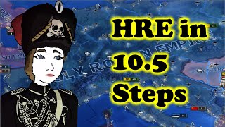 How to Form the HRE in 105 Steps HOI4 [upl. by Hcab156]