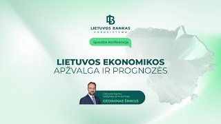 Lietuvos ekonomikos apžvalga ir prognozės  2024 m rugsėjis [upl. by Nnairam]