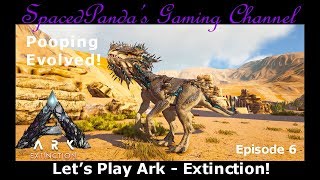 Machine gun or dino  Ark Extinction  E6 [upl. by Ashlie695]