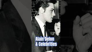 Alain Delon and Celebrities alaindelon celebrities [upl. by Aiblis]