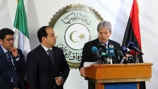 Italy FM in Libya to boost game changer unity government [upl. by Enelear]