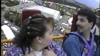 The Sky Scraper Thrill Ride By Dory Pacholko Calgary Stampede [upl. by Kcajyllib451]