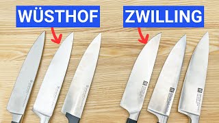 Wusthof vs Zwilling The REAL Differences After Testing Both For Years [upl. by Yle]