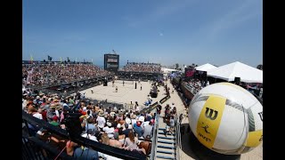 Hermosa Beach Open 2024 DebergHarward vs ShawWood [upl. by Samal]