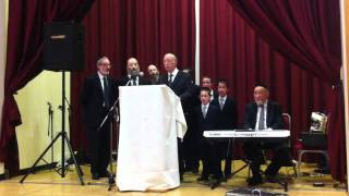 Chazzan Pesach Segal Sons and Grandsons singing Aanim Zemi [upl. by Pip]