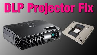 DLP Projector Fix Black or White Dots On Screen [upl. by Armanda]