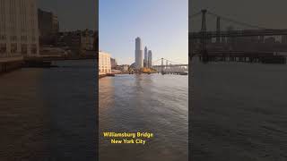 Williamsburg Bridge New York City USA [upl. by Hamas]